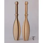 Indian Club Toldi 2X maple-walnut + TC bag