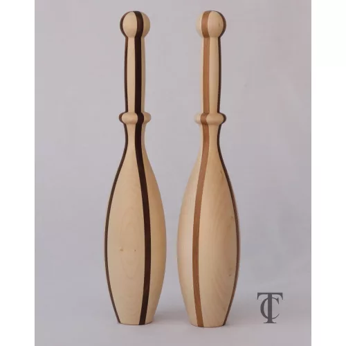 Indian Club Toldi 2X maple-walnut + TC bag