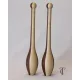 Indian club teardrop maple-walnut + TC bag