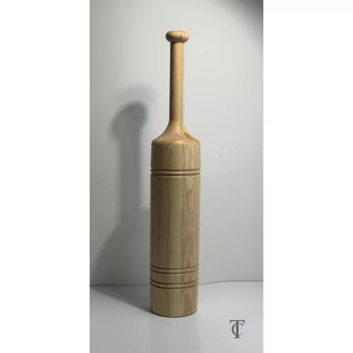 Two-handed Karlakattai with Rings 4,5 kg - kiln-dried ash wood