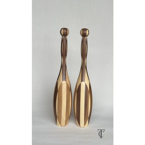 Indian Club Toldi 2P dió-juhar gyűrű nélkül