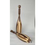 Indian Club Toldi 2P dió-juhar gyűrű nélkül