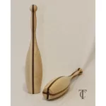 Indian Club Toldi 2X maple-walnut ringless